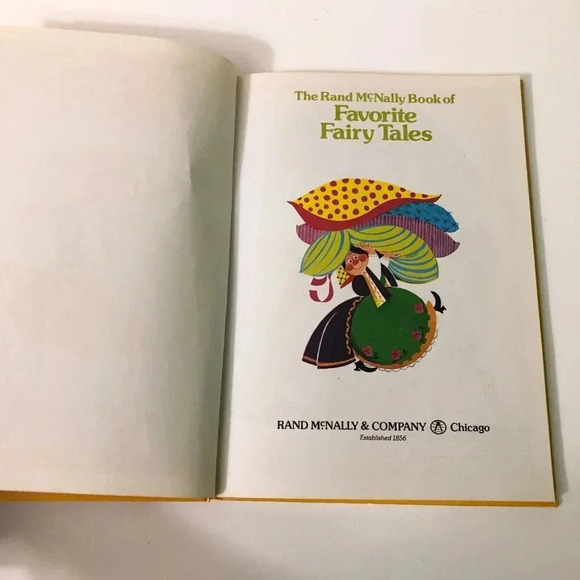 Vintage 1965 The Rand McNally Book of Favorite  Fairy Tales - Picture 8 of 16